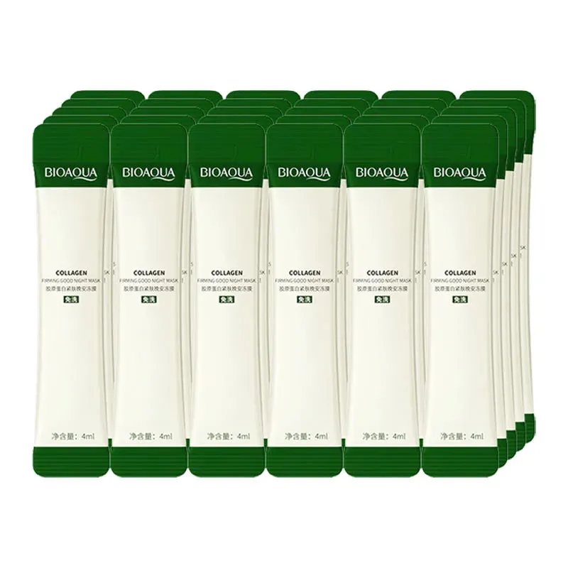 10 / 20 / 30 Piece Collagen Sleeping Face Masks Moisturizing & Anti Aging