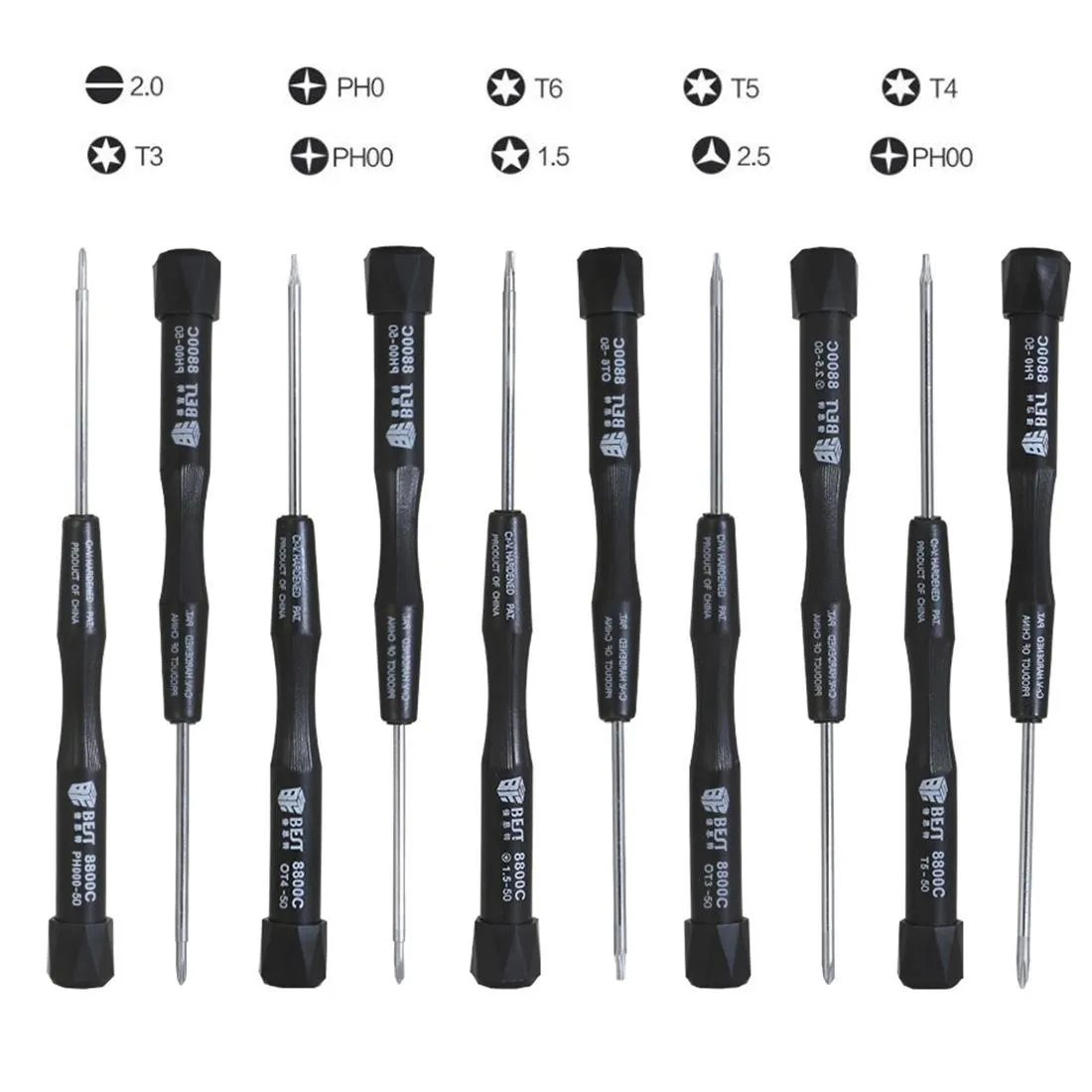 10-piece Precision Screwdriver Set for Best Bst 8800c Repair