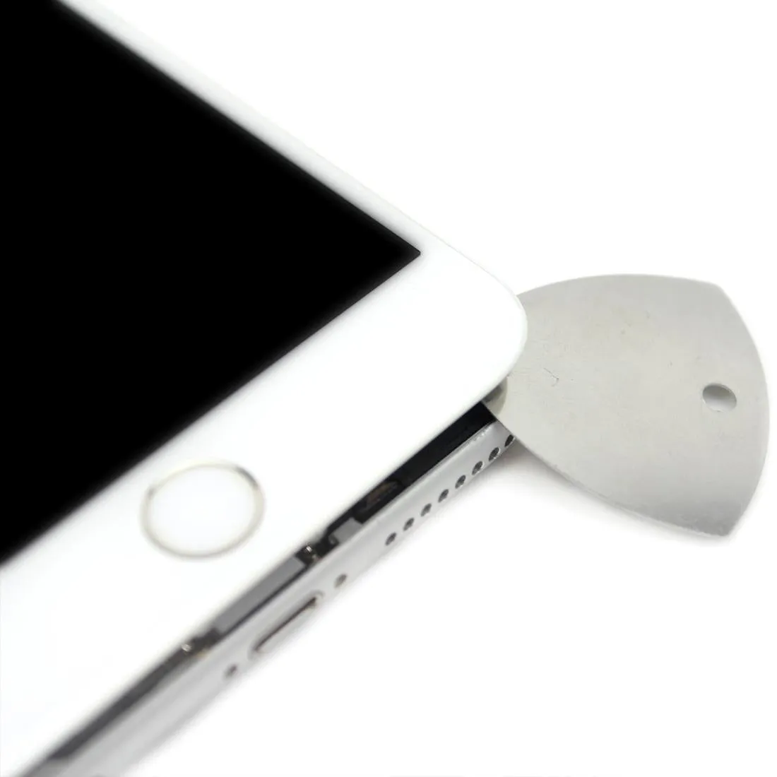 100 Stainless Steel Triangle Opening Picks for Phone Repair