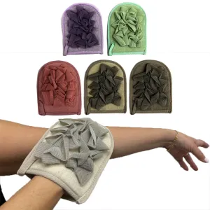 4pc Bath Sponge Exfoliating Gloves Loofah Shower Mitt Scrubber Dead Skin Remover