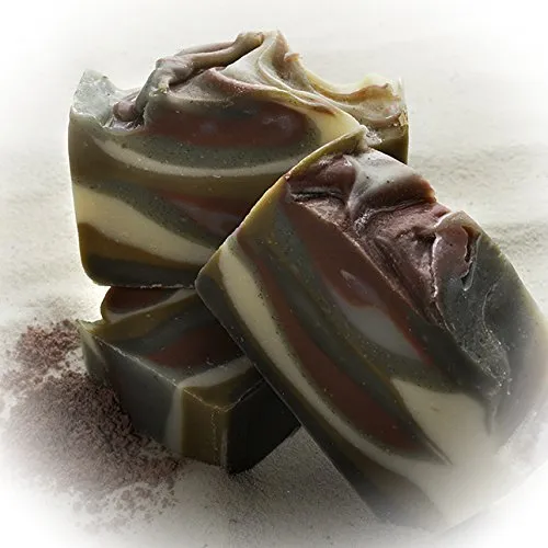 Brazilian Mud Soap (4Oz) - Handmade Soap Bar with French Lavender and Fennel Essential Oils - Organic and All-Natural – by Falls River Soap Company