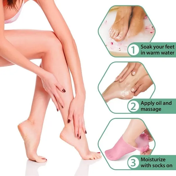 BUY 2 SAVE 10%Moisturizing Foot Mask Exfoliating Silicone Socks Beach Protective Socks