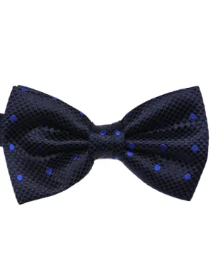 DCLIC Classic Spot Bow Tie - Navy/Royal