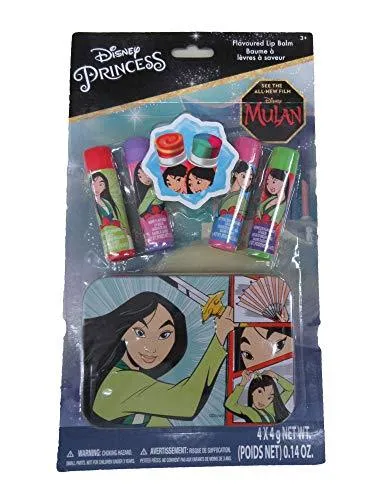 disney Mulan Flavoured Lip Balm with tin case