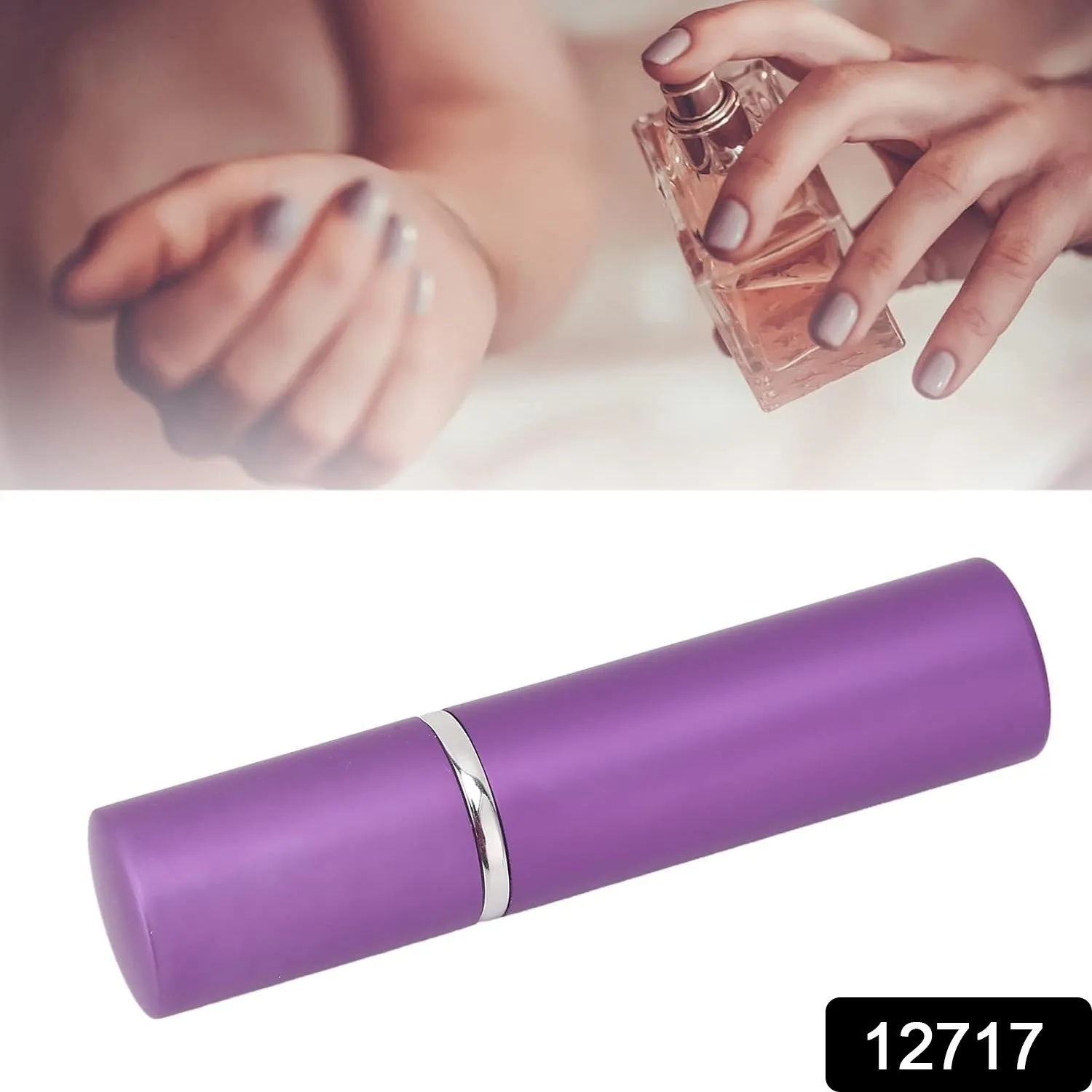 Empty Spray / Perfume Bottle Refillable Fine Mist Perfume For Sanitizer Travel Beauty Makeup Perfume filler(1 Pc)