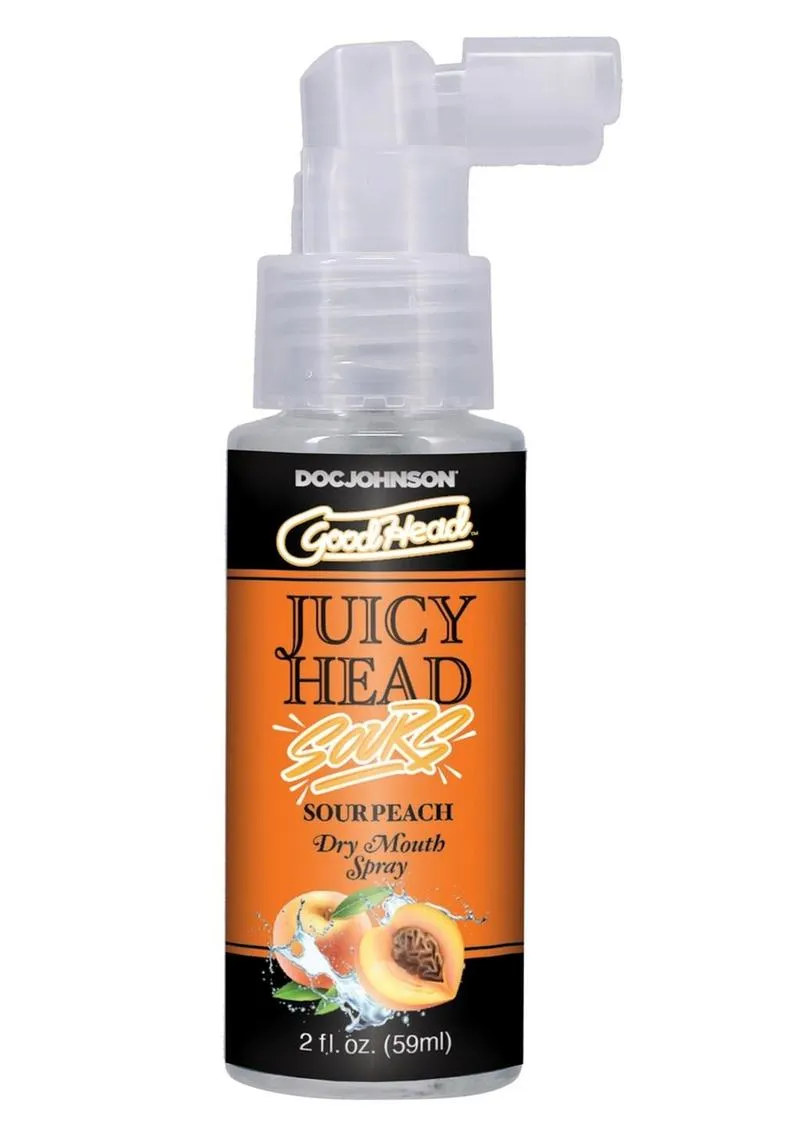 Goodhead Juicy Head Dry Mouth Spray - Sour Peach