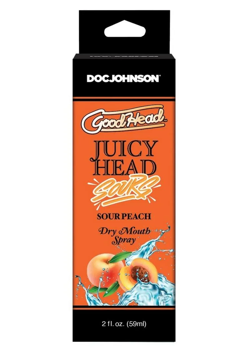 Goodhead Juicy Head Dry Mouth Spray - Sour Peach