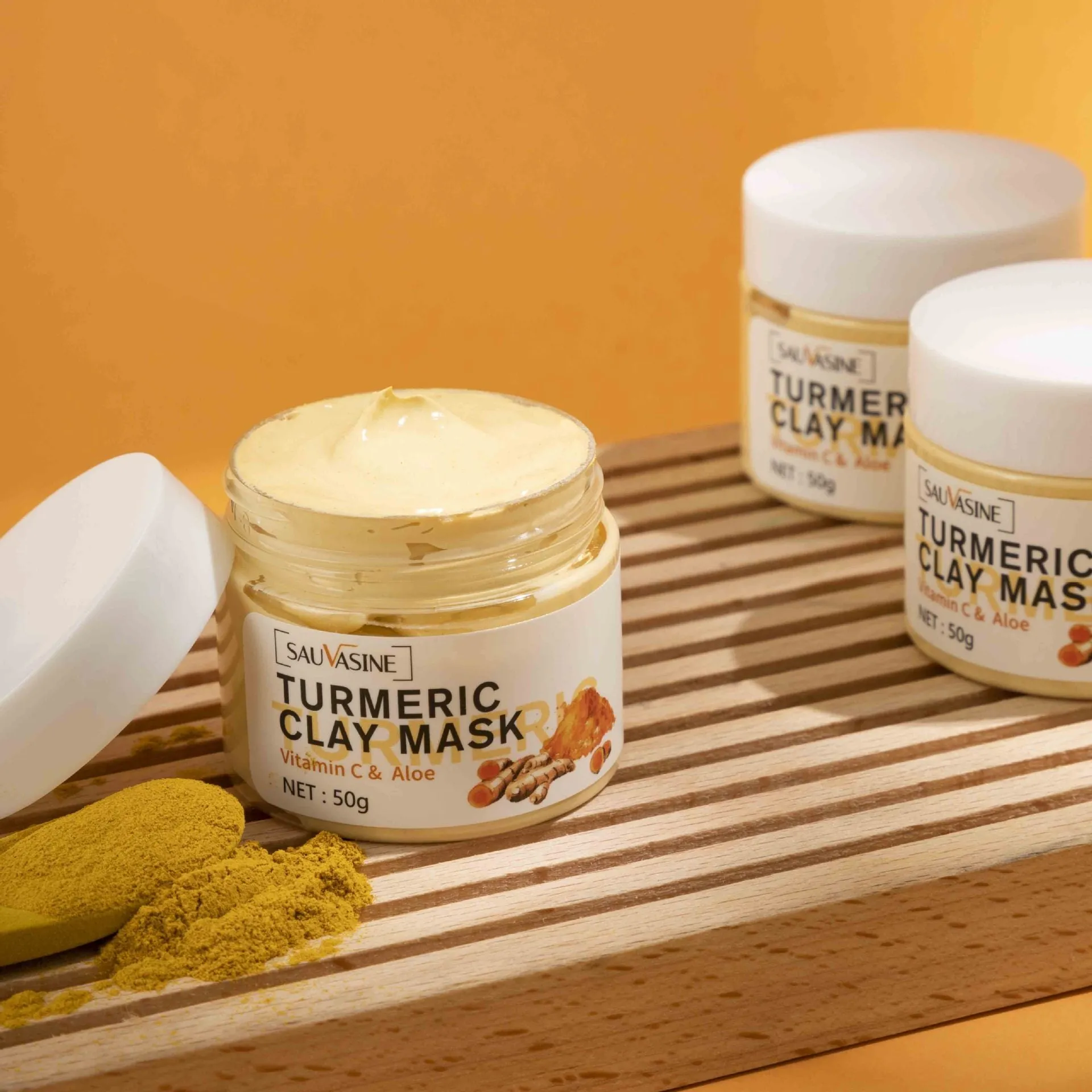 Hydrating MoisturizingTurmeric Clay Mask