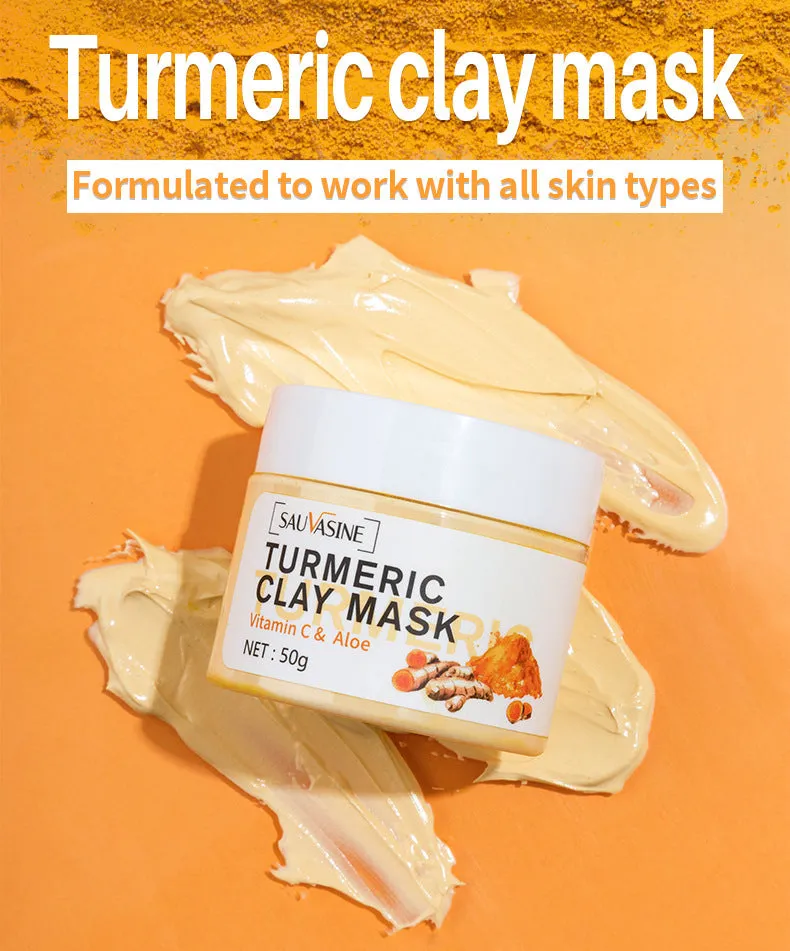 Hydrating MoisturizingTurmeric Clay Mask