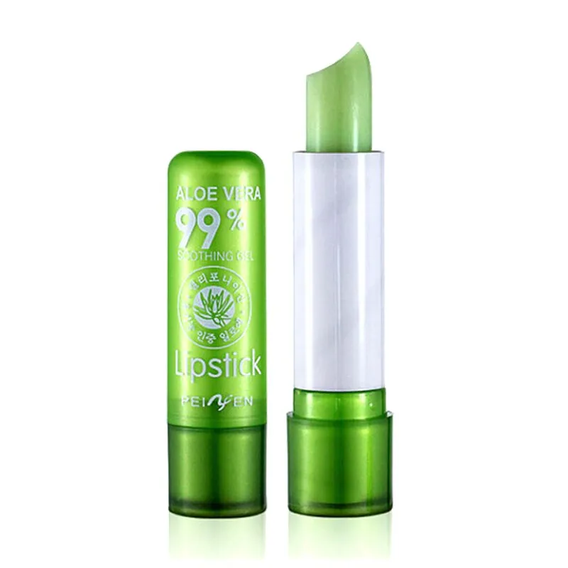 Moisturizing Aloe Vera Lipstick - Unlock Bold and Vibrant Lips with Temperature-Activated Color and Nourishing Ingredients
