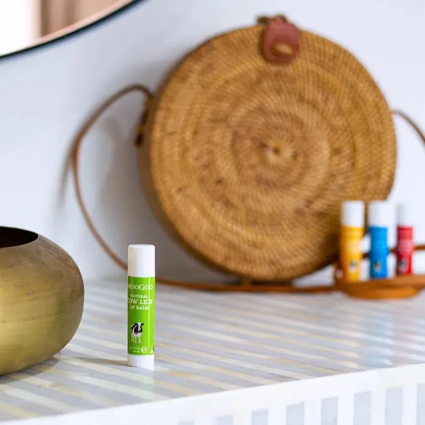 MooGoo Skincare Edible Lip Balm - Cowlick Lip Balm Exp: 12/25