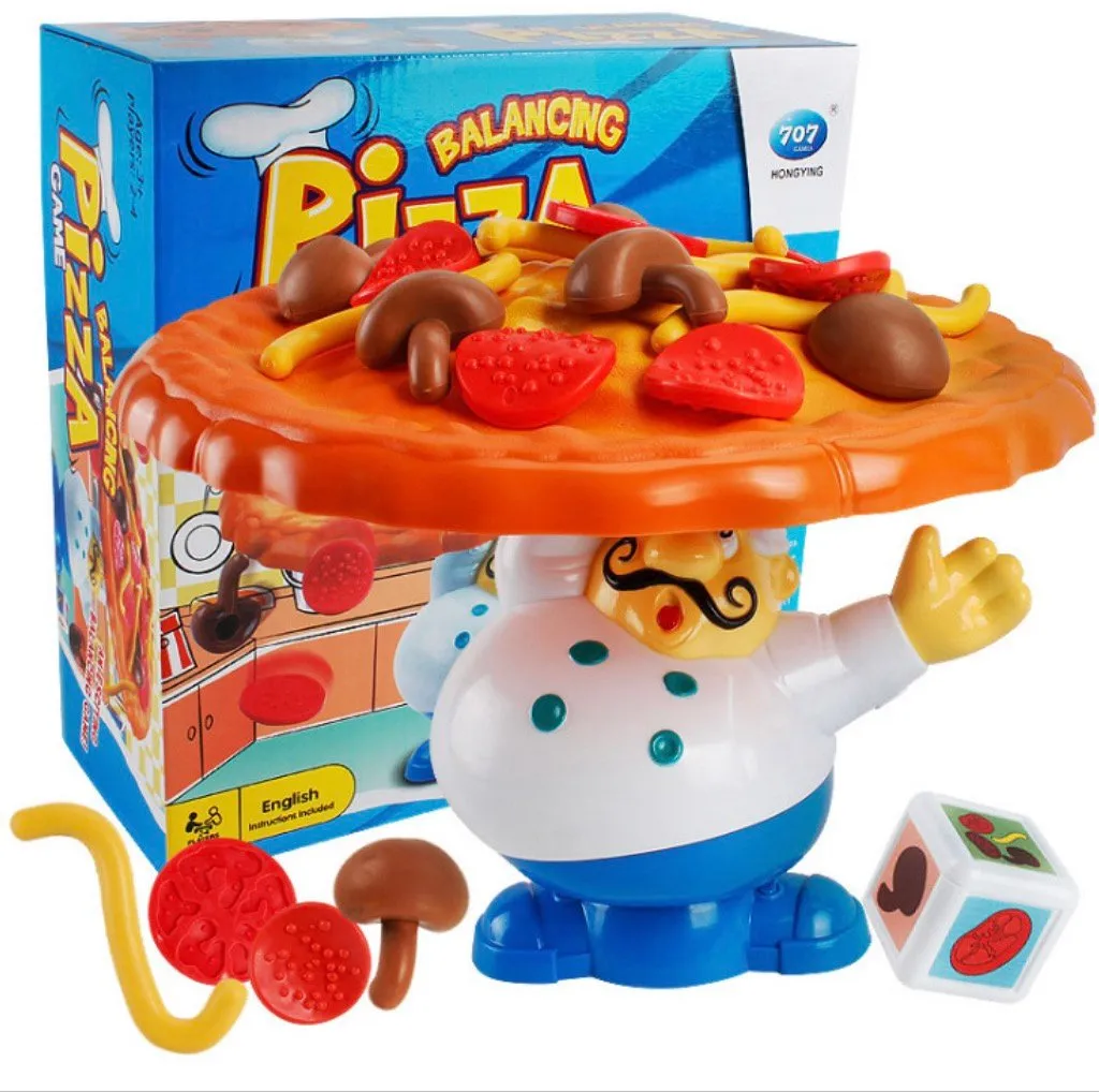 Pizza Balance Game - Creative Chef Pizza Puzzle, Fun for Family & Friends