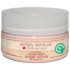 SIMPLY SENSUAL SMOOTHING BODY BUFF SUGAR SCRUB