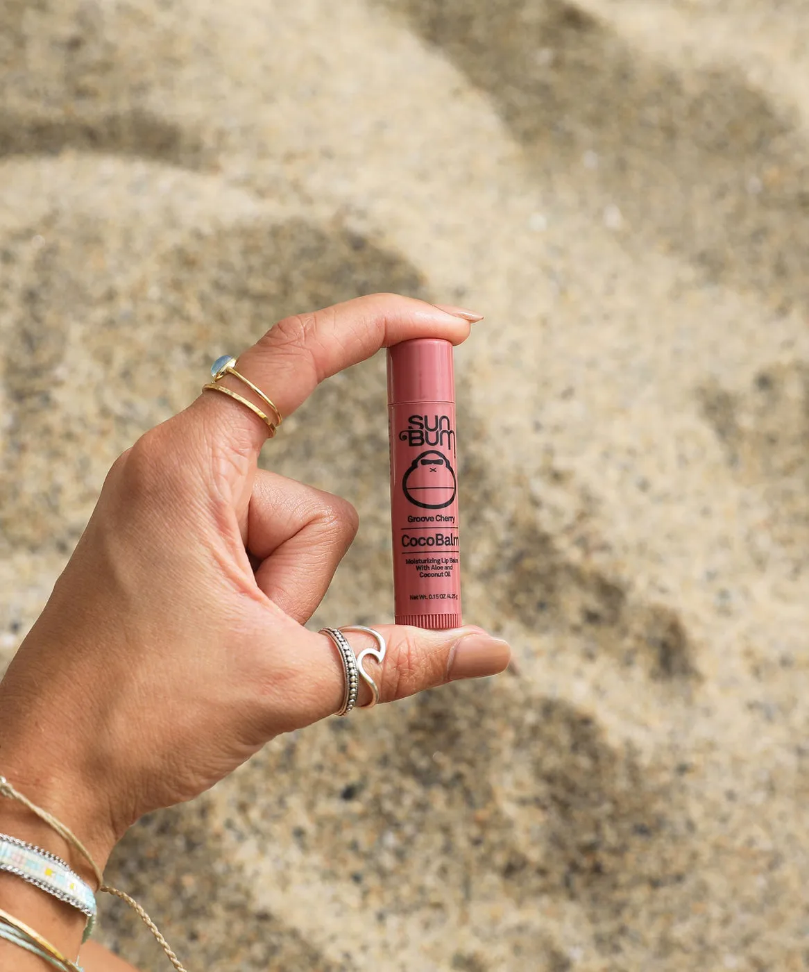 Sun Bum CocoBalm Lip Balm - Groove Cherry
