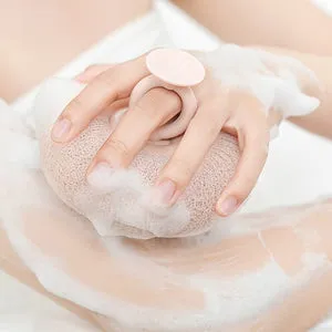 SUPER SOFT BATH SPONGE FLOWER
