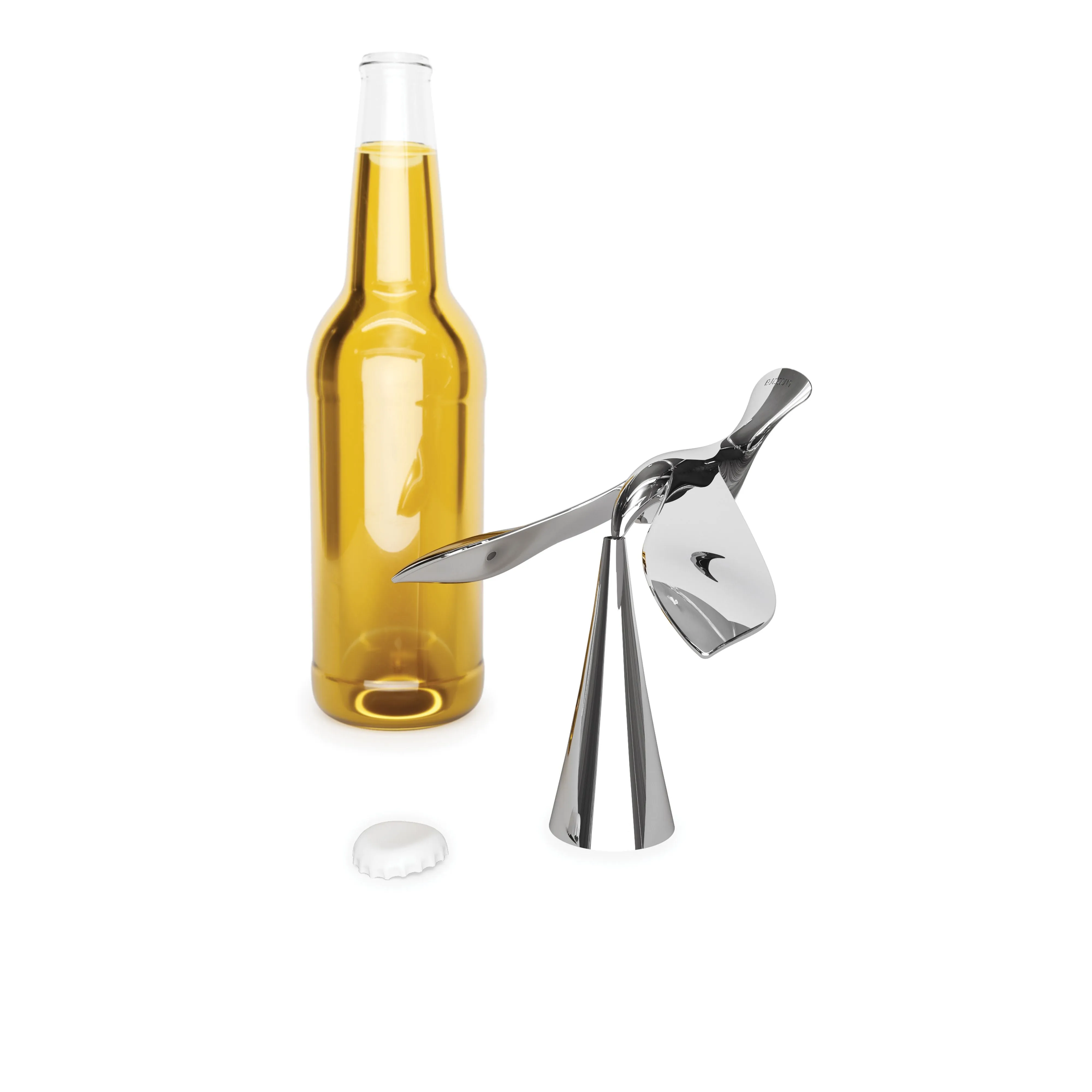 Umbra Tipsy Bottle Opener Chrome